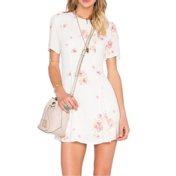 NEW Privacy Please Henson Mini Dress in Caprice Floral Sz. L - Picture 4 of 5